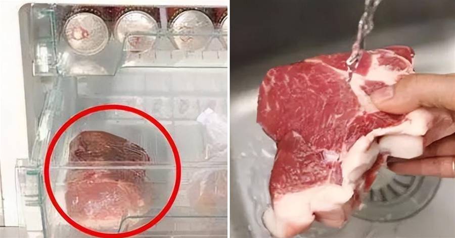 冰箱拿出來的凍肉，千萬別用水泡，教你一竅門，味道和鮮肉一樣！